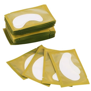 50 pairs New Paper Patches Eyelash Under Eye Pads